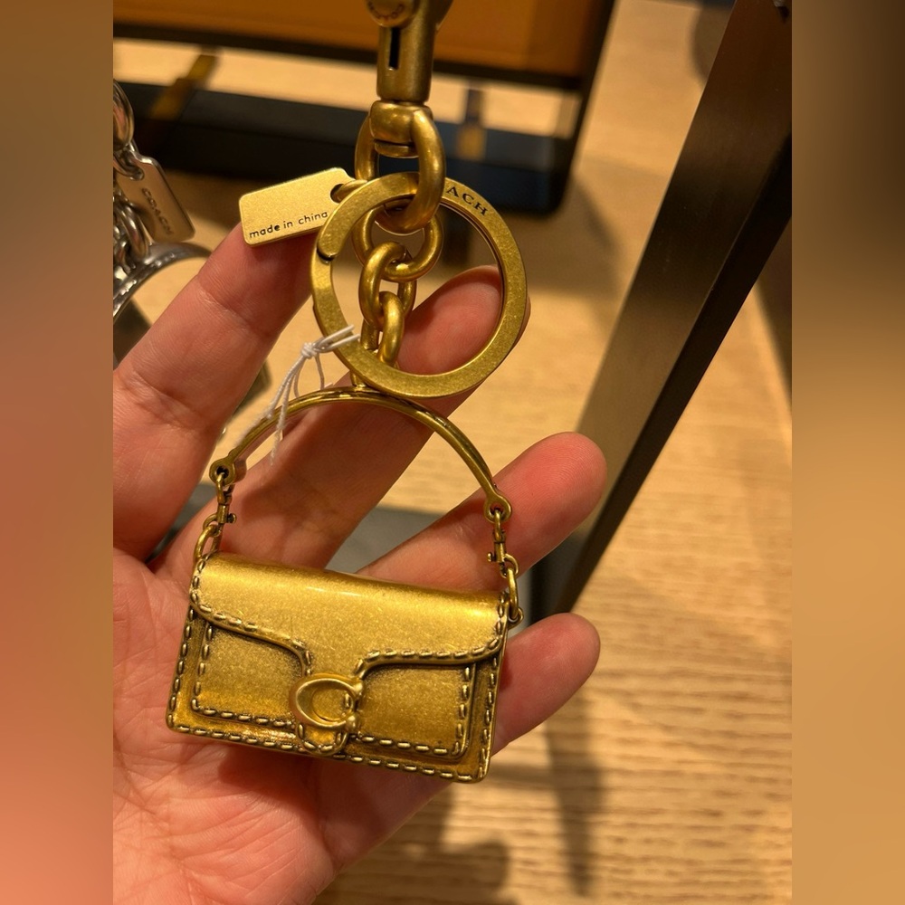 Coach  bag charm NWT